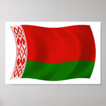 Belarus Flag Poster Print