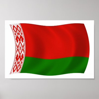 Belarus Flag Poster Print by LivingFlags2