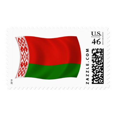 Belarus Flag Stamps by LivingFlags2