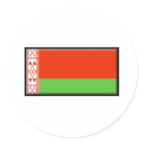 Belarus Flag Sticker