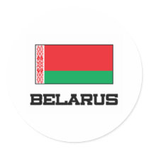 Belarus Flag Stickers