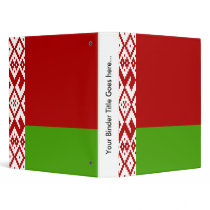 Belarus High quality Flag Vinyl Binders