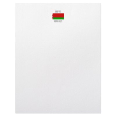 Belarus Customized Letterhead by flagscrazy
