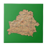 Belarus Map Tile