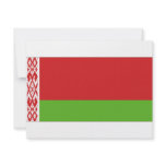 Belarus National  Flag Custom Announcements