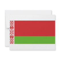 Belarus National  Flag Custom Announcements