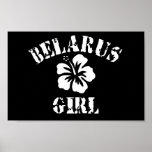 Belarus Pink Girl Print
