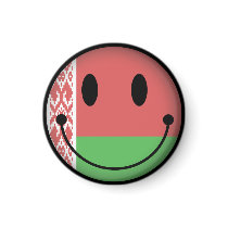 Belarus Smiley Magnets