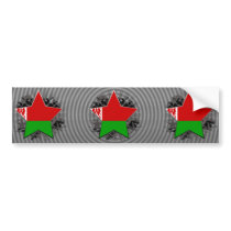 Belarus Star Bumper Stickers