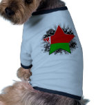 Belarus Star Dog Tee Shirt