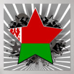 Belarus Star Poster