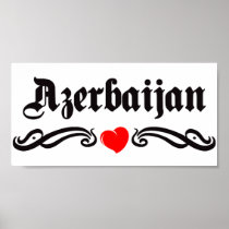 Belarus Tattoo Style Poster