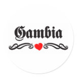 Belarus Tattoo Style Round Stickers