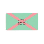 Belarusian Frontier Guard, Belarus flag Personalized Address Label