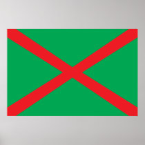 Belarusian Frontier Guard, Belarus flag Poster