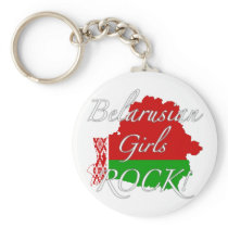 Belarusian Girls Rock! Keychains