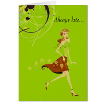 Belated Birthday Card
