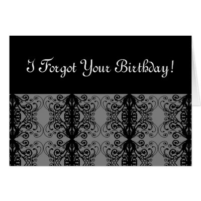 Belated Birthday Card: Spank Me Now! by UncouthCards