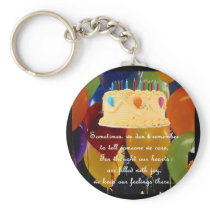 BELATED BIRTHDAY KEY CHAINS