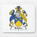 Belcher Family Crest mousepads by coatsofarms Belcher Family Crest mousepads