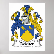 Belcher Family Crest Poster