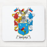 Beldy Family Hungarian Coat of Arms Mouse Mats