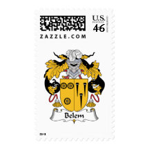Belem Family Crest Postage