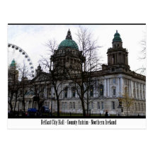 Belfast City Hall Post Card