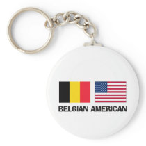 Belgian American Keychains