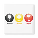 Belgian Beer Icons magnets