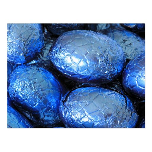 Belgian chocolate Easter eggs Postcards