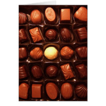BELGIAN CHOCOLATES GREETING CARD