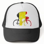 Belgian Cyclists from Belgium Bicyle Gear Mesh Hat