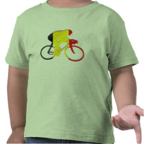 Belgian Cyclists from Belgium Bicyle Gear Tshirts