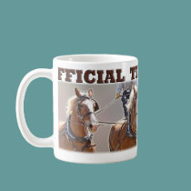 Belgian Draft Horse Official Teamster Mug mugs
