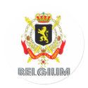 Belgian Emblem stickers