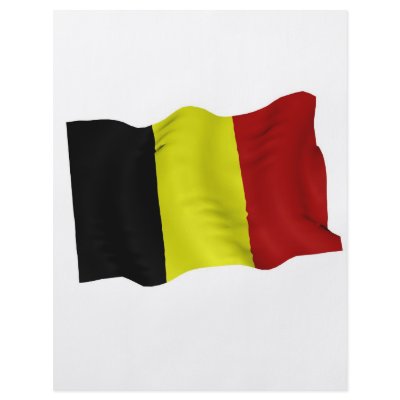 Belgian flag flyer by ThomasLaunois