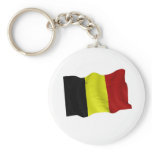 Belgian flag keychain
