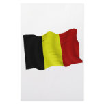 Belgian flag stationery design