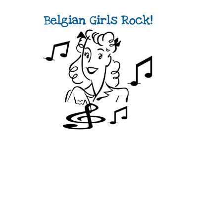 Belgian Girls Rock Tank Top by