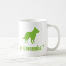 Belgian Groenendael Mugs