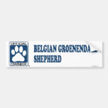 Belgian Groenendael Shepherd Blue Bumper Stickers