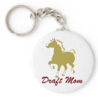Belgian Horse Draft Mom Keychains