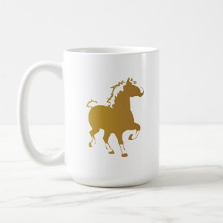 Belgian Horse Coffee Mugs