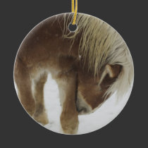 Belgian Horse Ornament ornaments