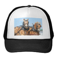 Belgian Horses Trucker Hats