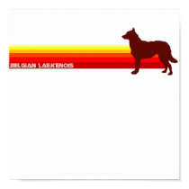 Belgian Laeknois With Stripes Print