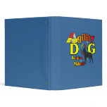 Belgian Malinois Agility 3 Ring Binders