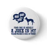 Belgian Malinois Button