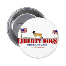 Belgian Malinois Button
